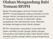 9 Produk Pangan Olahan Mengandung Babi Versi BPJPH, Waspadai Saat Belanja