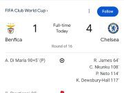 Laga Seru di Piala Dunia Antar Club, Chelsea Unggul 4:1 atas Benfica