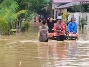 Banjir Bandang Terjang Kelurahan Lepo-Lepo, Kendari, Ratusan Rumah Terendam