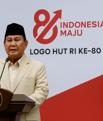 Identitas Visual Kemerdekaan: Presiden Prabowo Luncurkan Tema dan Logo Resmi HUT ke-80 RI Hari Ini