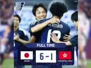 Jepang Habisi Hong Kong 6 – 1 dalam laga Grup A EAFF E-1 Championship 2025