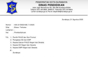 Situasi Memanas, Sekolah di Surabaya Ambil Langkah Darurat: Siswa Belajar Daring Hingga 4 September