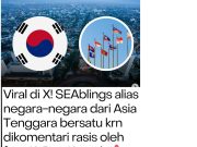 🔥 VIRAL! Warganet Asia Tenggara Bersatu Serbu Netizen Korsel Usai Komentar Rasis – Solidaritas #SEAblings Meledak